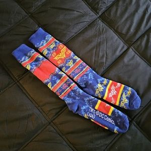 Wonder woman knee high socks